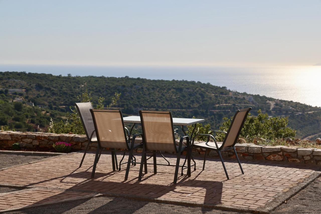 Sunset View Stone House, Areopoli Mani Villa Bagian luar foto