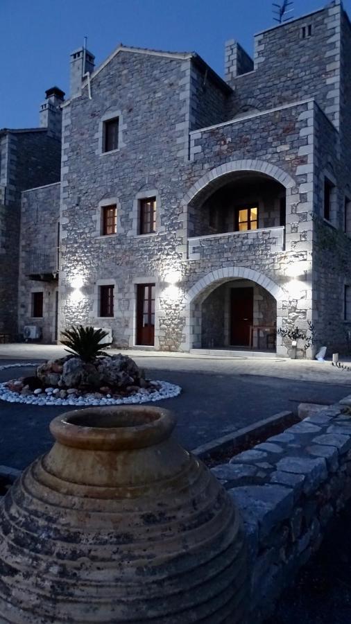 Sunset View Stone House, Areopoli Mani Villa Bagian luar foto