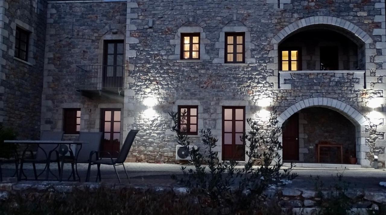 Sunset View Stone House, Areopoli Mani Villa Bagian luar foto