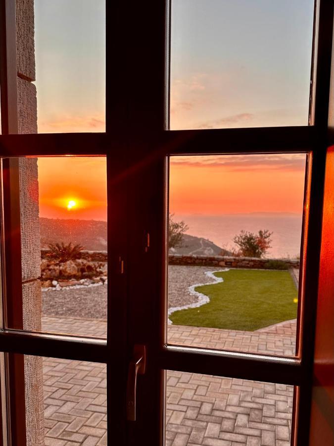Sunset View Stone House, Areopoli Mani Villa Bagian luar foto